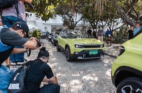 Jeep deja ver el nuevo Avenger por primera vez en las calles de Río de Janeiro