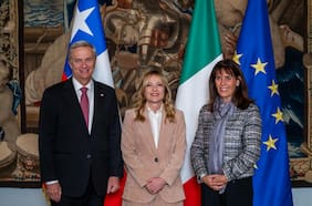 Gira por Europa: José Antonio Kast se reúne con Giorgia Meloni en Roma