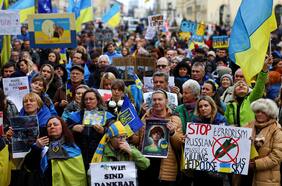 Dos años de guerra: el dispar presente de Putin y Zelensky