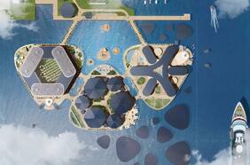 Corea del Sur presentó el prototipo de la primera ciudad flotante del mundo