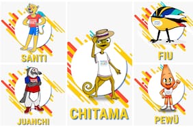 Desde un piñón a un lagarto de Atacama: las cinco mascotas que luchan por ser la figura de Santiago 2023