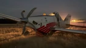 Avioneta que combatía incendios para Conaf aterriza de emergencia en cercanías del aeródromo de Cauquenes