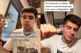 “He comido todo el día”: joven chileno mostró en TikTok todo lo que pudo hacer en Buenos Aires con poco dinero