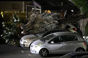 Los increíbles registros de los vientos sobre los 120 kms/h que azotaron a Santiago