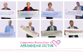 Candidatos presidenciales firman compromiso para garantizar aprendizaje lector en niños