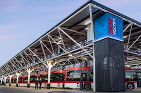 Anuncian construcción del primer electroterminal para buses del transporte público en el sur de Chile