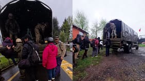 Senapred decreta tres alertas roja y otras cuatro amarilla por sistema frontal entre las regiones de O’Higgins y Los Lagos