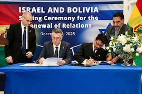 Bolivia retoma relaciones diplomáticas con Israel, rotas desde finales de 2023 por la ofensiva en Gaza