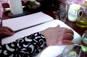 Un recetario en braille para chefs con discapacidad visual