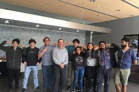 El día que Alain Aspect, Nobel de Física 2022 estuvo en Chile