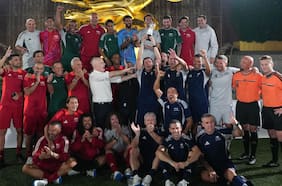 “Campeones, campeones”: la euforia de Gianni Infantino tras el triunfo ‘argentino’ en el Juego de Leyendas previo a la final