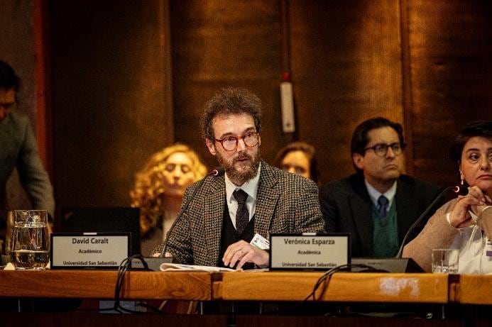 David Caralt, académico de la Escuela de Arquitectura USS e investigador de la obra de Emilio Duhart.
