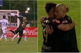 Sigue intacto: el golazo de Humberto Suazo para darle el empate a San Luis en la Primera B
