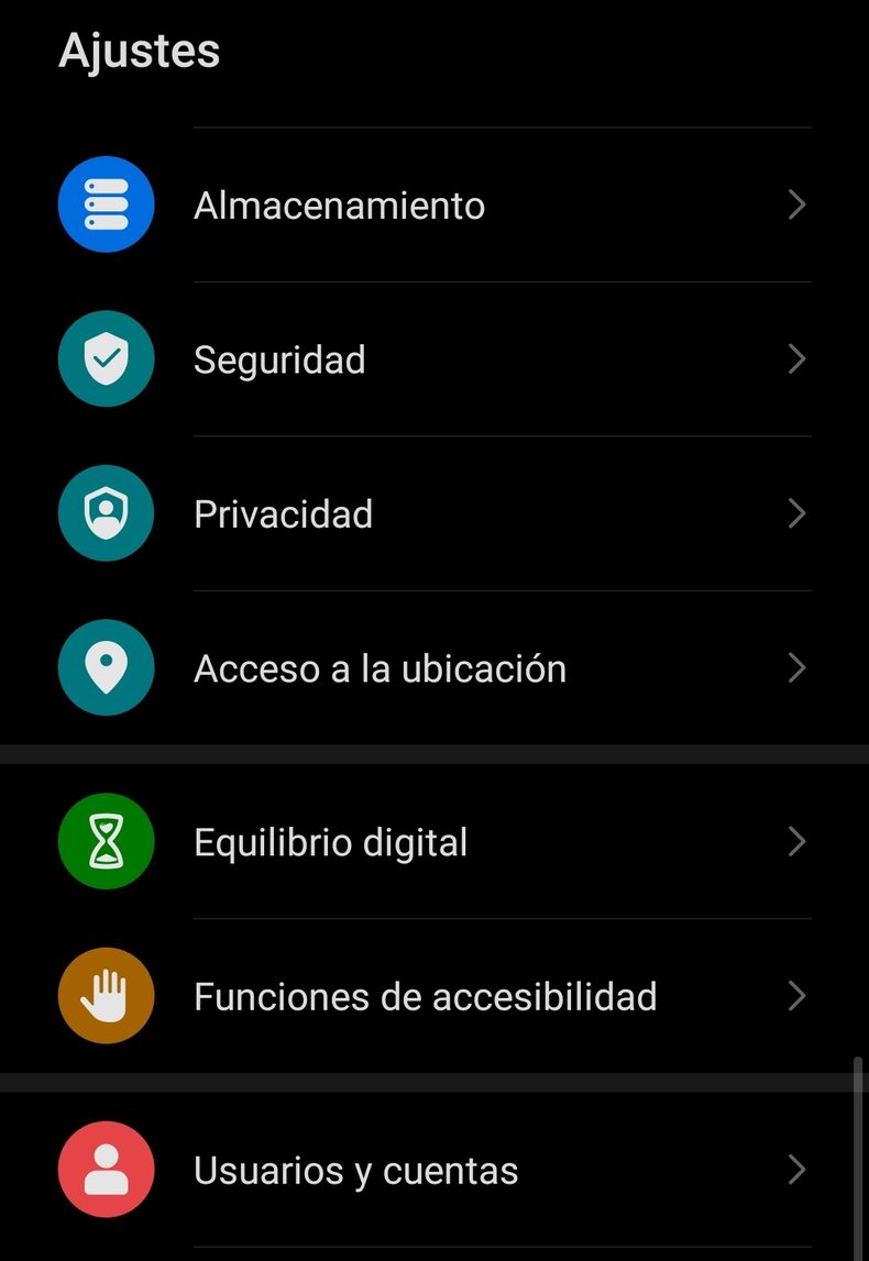 Guía para celulares