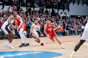 Chile sufre una dura derrota ante Estados Unidos en las Clasificatorias al Mundial de Básquetbol