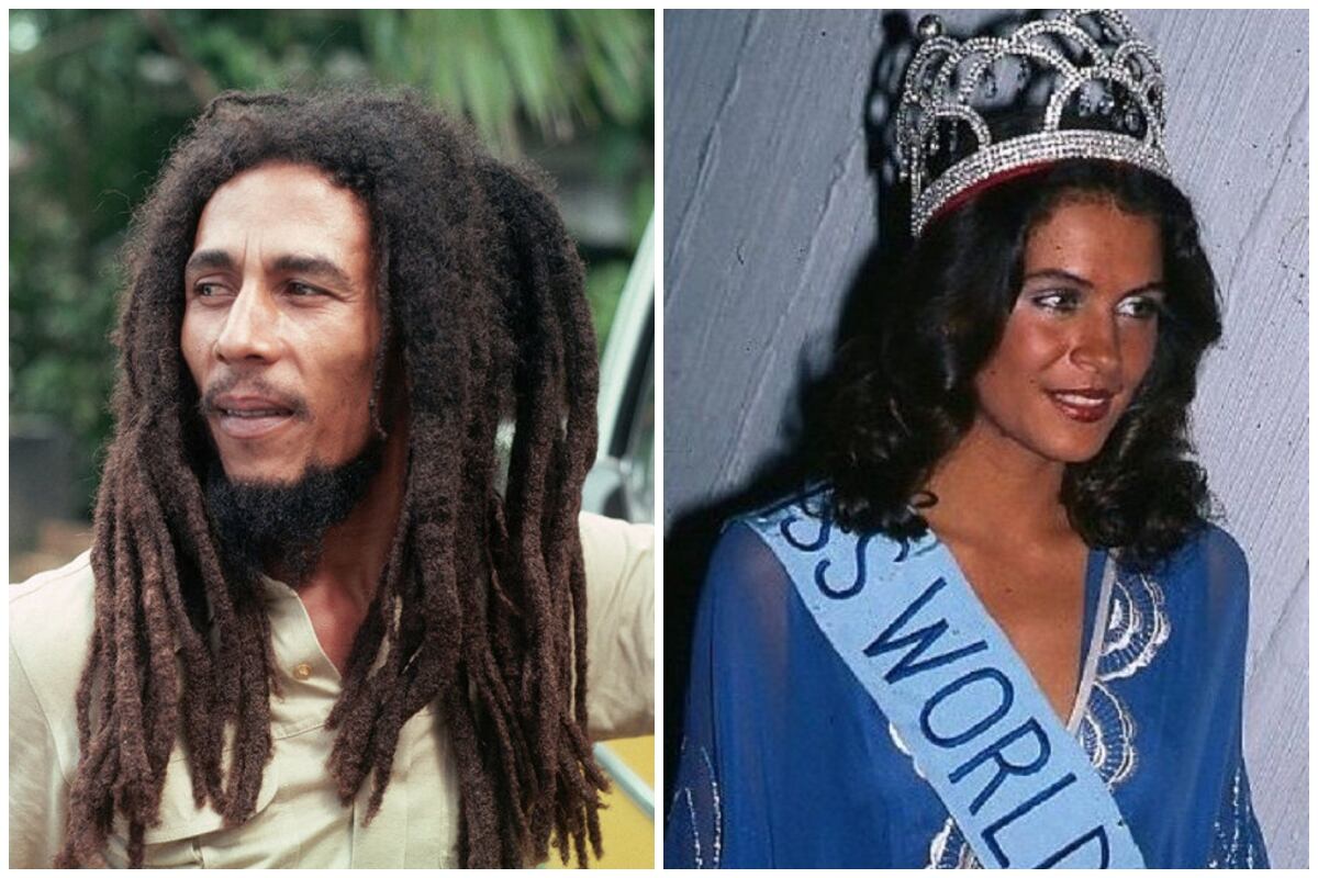 El amor prohibido de Bob Marley y una Miss Mundo - La Tercera