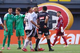 Fernando Véjar explica por qué expulsó a Arturo Vidal en la derrota de Colo Colo ante Audax Italiano