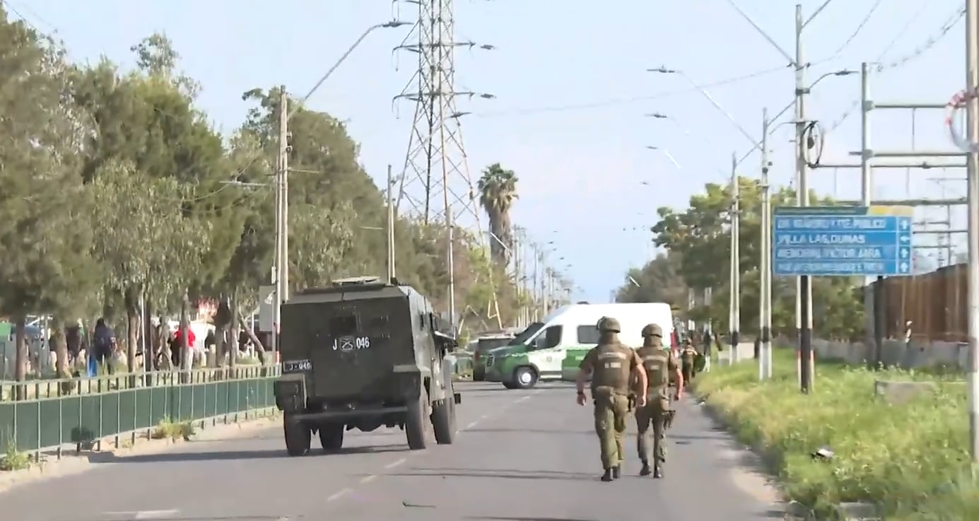 Fiscalía concentra diligencias en población Las Dunas de Lo Espejo, lugar donde fue asesinado el cabo 2° Cristopher Aguilera