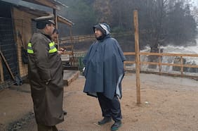 Sistema frontal en el sur: Alertas rojas y 332 personas aisladas