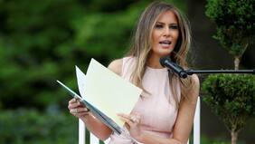 Melania Trump amenazó con demandar al hijo de Joe Biden por vincularla a Jeffrey Epstein