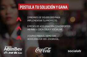 Startups pueden postular a innovadora aceleradora de Cervecería AB InBev junto a Coca-Cola Chile