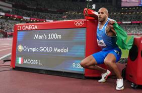 El italiano Marcell Lamont Jacobs toma el trono dejado por Bolt al quedarse con el oro en los 100 metros