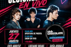 Parte de la formación original de La Ley revive su legendaria historia con show en el Club Chocolate