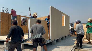 Gobierno inicia instalación de viviendas de emergencia en Biobío y Ñuble tras incendios forestales