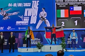 Chileno se convierte en campeón del mundo en torneo de Taekwondo ITF en Finlandia