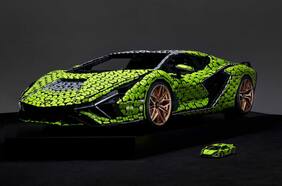 Lo último de Lego es un Lamborghini Sián a escala real