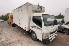 Recuperan camión robado en Lo Valledor con carga de más de 6 toneladas de queso