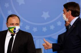 Bolsonaro evaluaría reemplazar a su ministro de Salud ante crisis sanitaria por el Covid-19