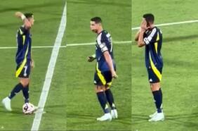 Tocó el trofeo e increpó a sus compañeros: la rabieta de Cristiano Ronaldo tras perder la Supercopa de Arabia