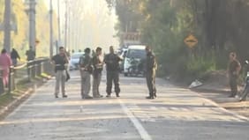 Persecución en Pudahuel: Carabineros da muerte a sujeto que protagonizó asalto a camión e intentó arrollar a funcionario