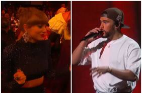 Bad Bunny hizo bailar a Taylor Swift en espectacular show en los Grammy