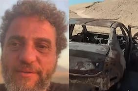 Hallazgo de automóvil quemado en el desierto suma interrogantes a caso de turista turco desaparecido