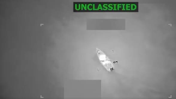 Mueren tres personas en un nuevo bombardeo de EE.UU. contra supuesta narcolancha en el Pacífico oriental