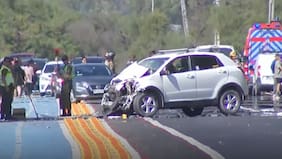 En Ruta G-20: accidente de tránsito deja dos fallecidos y tres lesionados en Tiltil