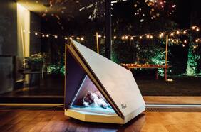 Ford crea una cápsula pensada en Año Nuevo para aislar a los perros de los fuegos artificiales