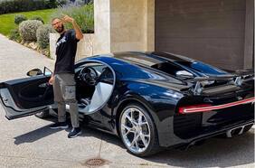 ¡Para Instagram! Benzema alista su reestreno de este domingo a bordo de su Bugatti Chiron