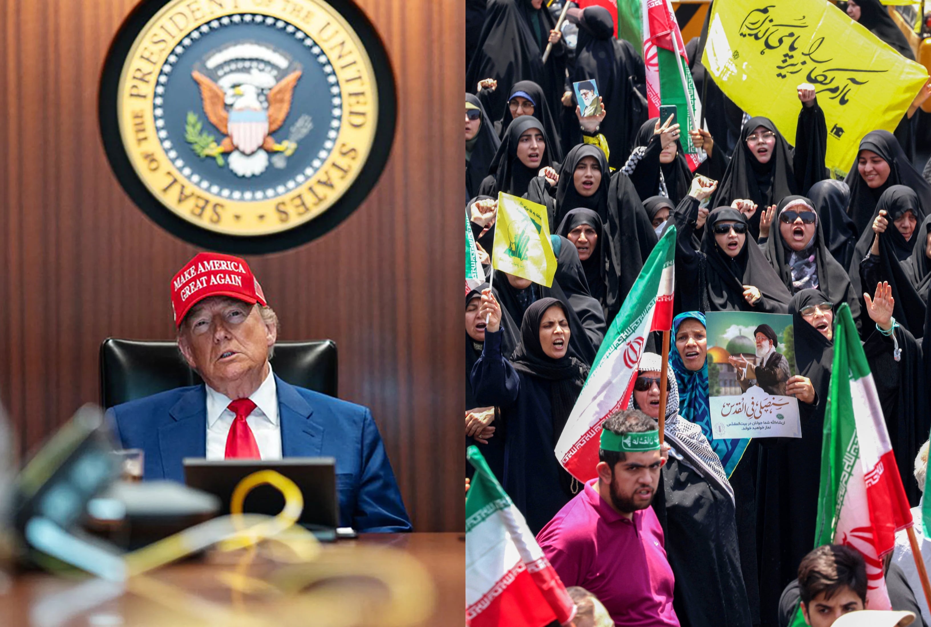 Irán despide a Alí Jamenei entre gritos de venganza y llamados a asesinar a Trump