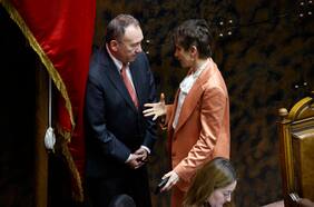 Presidente del Senado se reúne con ministra Tohá para abordar agenda legislativa en materia de seguridad