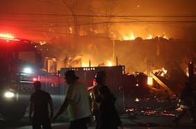 Emergencia en el Biobío: catastróficos incendios obligan a suspender el amistoso entre la U y Racing en Concepción