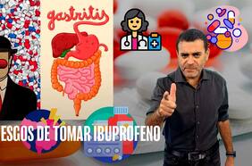 ¿Sabías que tomar mucho ibuprofeno puede provocarte un “agujero” en el estómago?