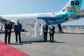 Jetsmart Airlines consolida flota de 50 aviones y espera alcanzar los 100 en cinco años