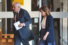 El tenso cara a cara entre la esposa del exdirector de la PDI  y la Fiscalía para explicar el origen de sus ingresos