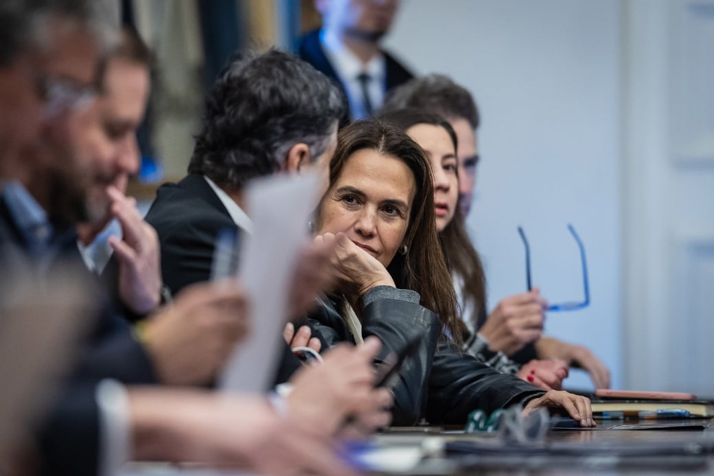La alcaldesa de Vitacura, Camila Merino.