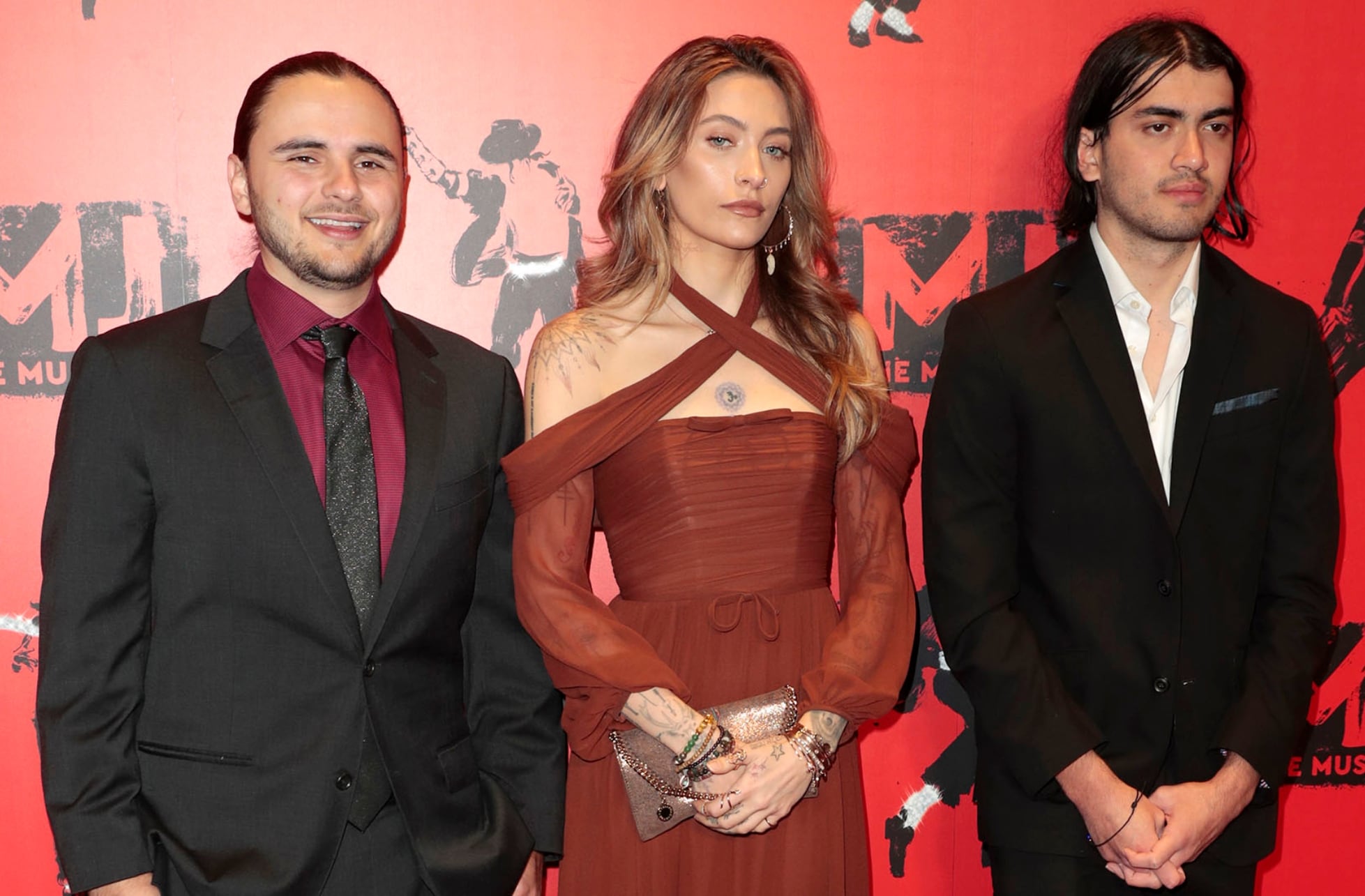 Prince Jackson, Paris Jackson y Bigi Jackson