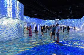 Así es Beyond Van Gogh, la increíble exposición inmersiva que sorprende en Movistar Arena