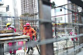 Empresas constructoras reportan caídas en contratos a materializar en el futuro